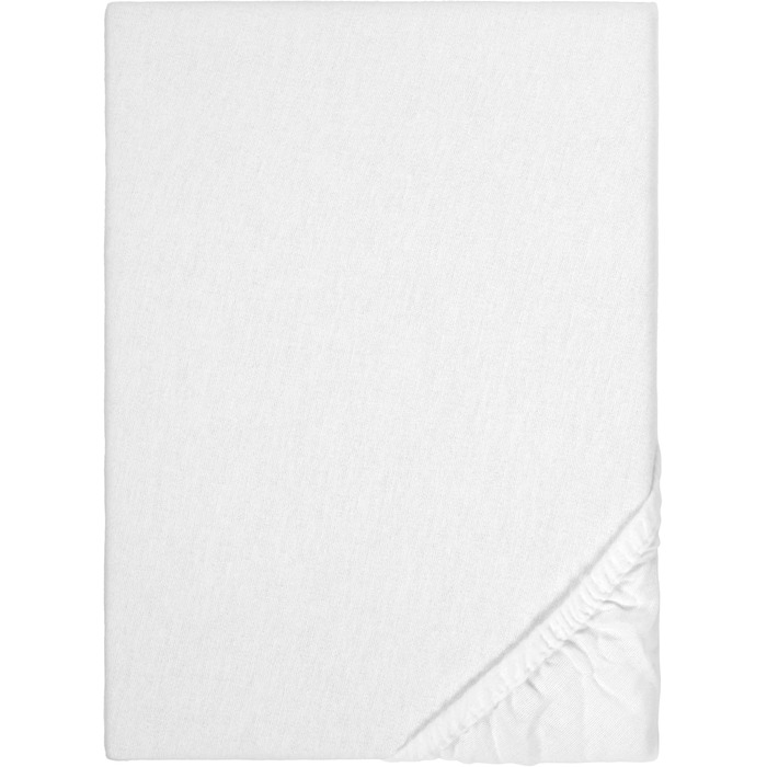 biberna Sleep & Protect 0802760 Fitted Sheet Molton Molton with Silver Protect Coating (blood, urine, and waterproof), antibacterial 1x 120x200 cm white