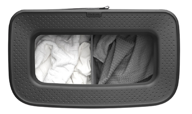 Кошик для білизни BRABANTIA Bo 60 л — сталевий, чорний матовий