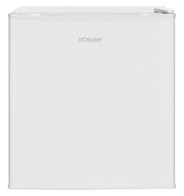 Міні-холодильник Bomann 42 літри | Холодильник для офісу, кемпінгу та геймінгу | Тихий (39 dB) | Minibar з можливістю зміни напрямку відкривання дверцят | 51x45x45 см | KB 7346 білий