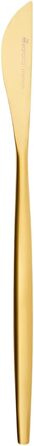 Karaca Orion Matte Gold 30-Piece Flatware Set for 6 People - Flatware, Knives, Forks, Dessert Forks, Stainless Steel, Dining Flatware, Tableware Set - Healthy and Hygienic, Modern Design
