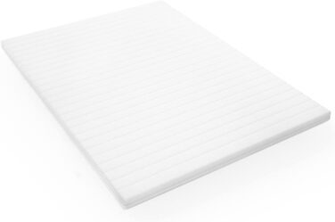 Mister Sandman Topper 80x190, Ergonomic Mattress Topper, Cold Foam Topper Soft, Comfortable, breathable mattress topper for all mattress types and box springs, Topper height approx. 5cm