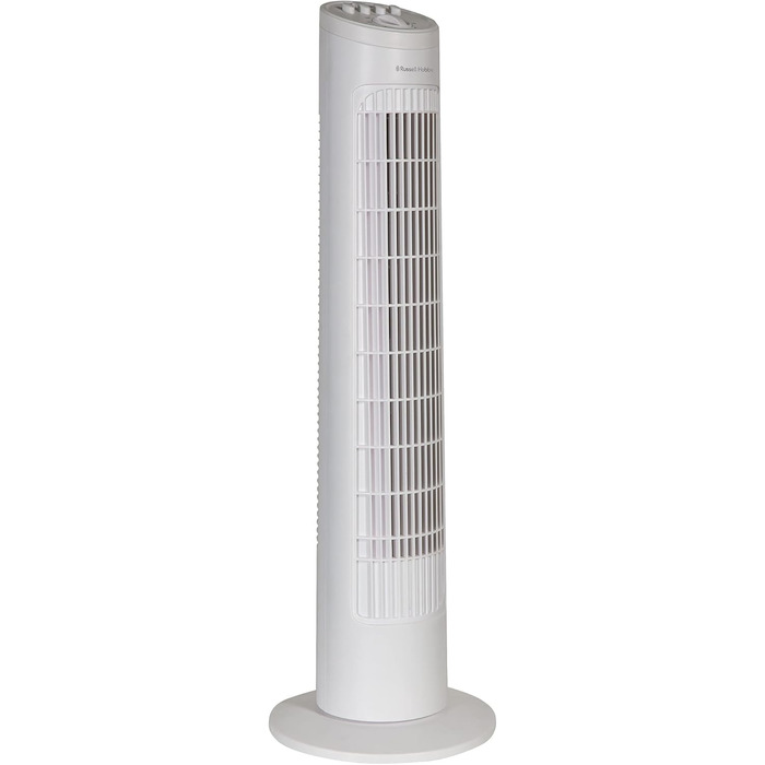 Турбовентилятор Russell Hobbs RHTF2921: 74 см, 3 швидкості, таймер, для дому та офісу, білий