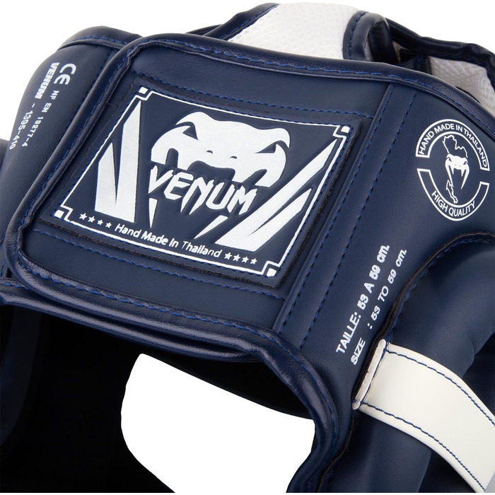 Захист голови Venum Elite білий/білий (білий/темно-синій)
