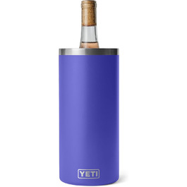 YETI Rambler Wine Chiller - Stainless Steel Insulated Wine Cooler (Ultra Marine Violet)