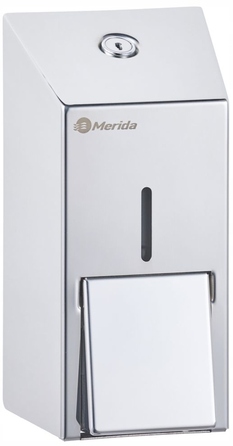 Дозатор для рідкого мила зі сталі Merida Stella Mini 400 мл, DSM102