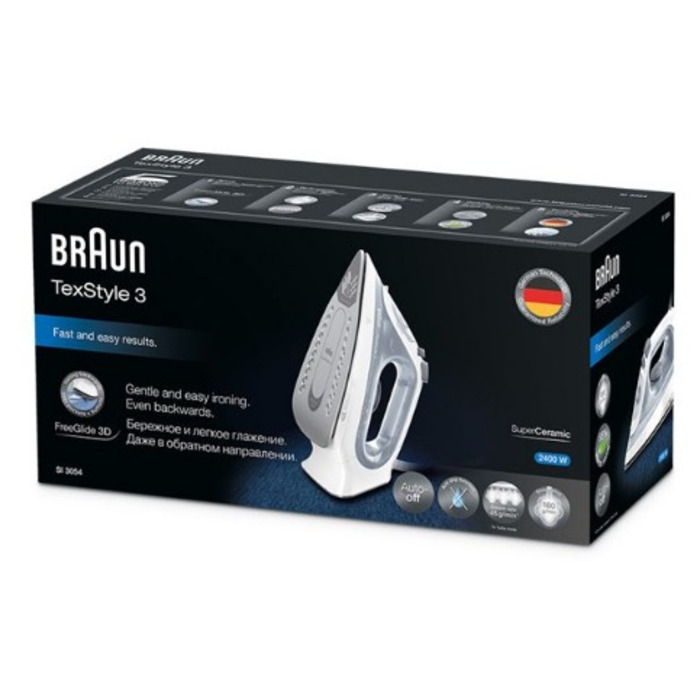 Парова праска Braun TexStyle 3 SI 3054 GY 2400W SuperCeramic