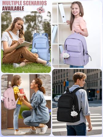 Жіночий рюкзак FIORETTO для дівчаток та хлопчиків, 15.6