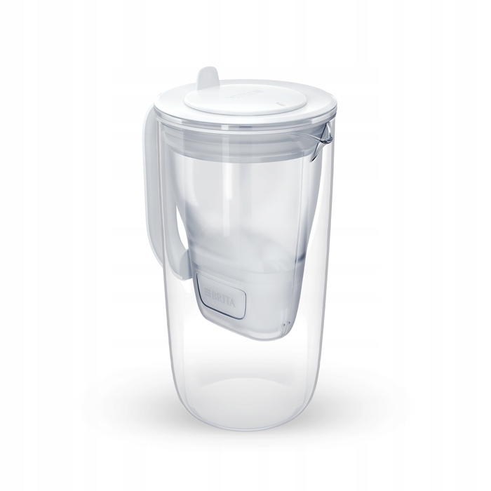 Фільтрувальний глечик Brita Glass 2,5 л, сріблястий/сірий