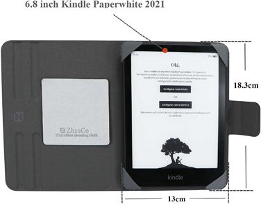 Захисний чохол для Kindle 2024/2022, Kobo Nia/Clara 2E/HD (блакитний)