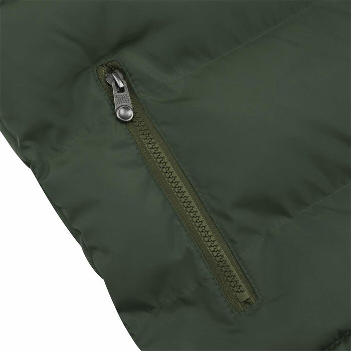 Стьобана жилетка чоловіча Allthemen з коміром-стійкою, спортивна, легка, зимова, для активного відпочинку, перехідна куртка (S, Зелений)