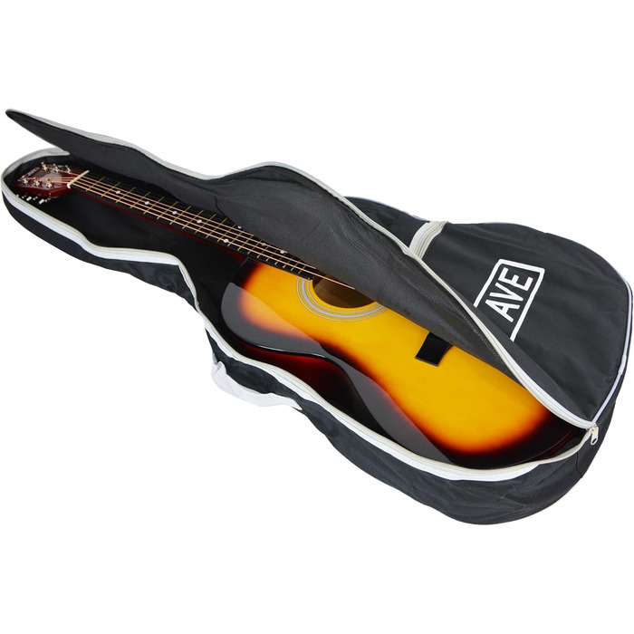 Чохол для акустичної гітари 4/4 100 см 3rd Avenue Seria Rocket з плечовими ременями та кишенею