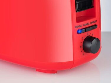 Тостер Korona 21133 зелений - 2 відділення, 750 Вт, з підставою для бургерів, розморожування та підігріву