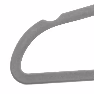 Relaxdays Velvet Clothes Hanger Set