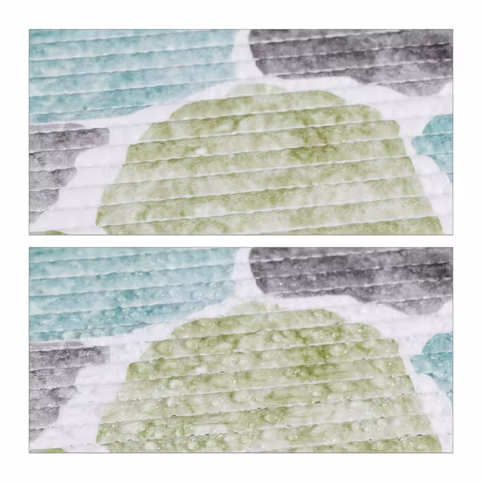 Relaxdays Soft Foam Mat Bathroom