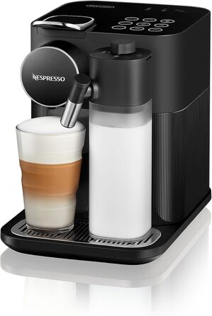Nespresso De'Longhi EN640.B Gran Lattissima Coffee Capsule Machine with Automatic Milk System, 19 Bar Pressure, 1400W, Black Black Version 2.0