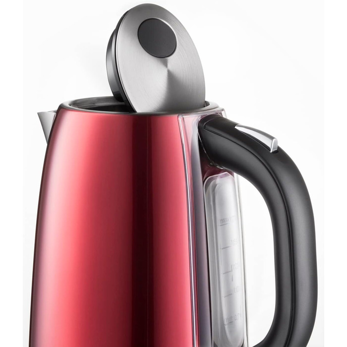 Електричний чайник Grundig WK 8340 з нержавіючої сталі, 1.7 л, прихований нагрівальний елемент, індикатор рівня води, колір Rose Gold