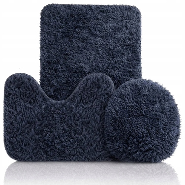 Комплект банних килимків 3 в 1, протиковзні та гігроскопічні