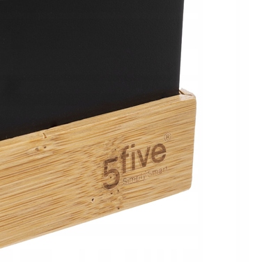Сміттєвий кошик 5five Simply Smart Bava 5 л, чорний