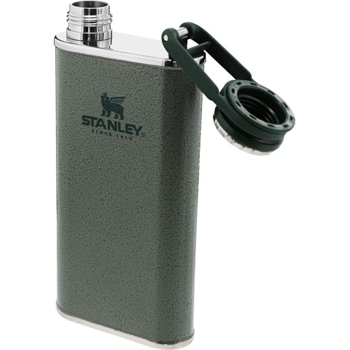 Stanley Classic Stay Hot French Press 1.4L Hammertone Green - Keeps drinks hot for 4 hours - Minimal sediment - Integrated stainless steel coffee press - BPA-free - Dishwasher safe