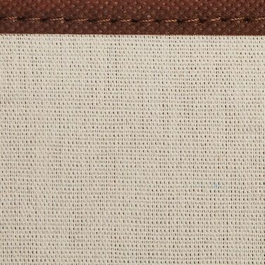 Amazon Basics - Rectangular Collapsible Laundry Basket, Beige, Brown