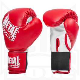 Metal Boxe Boxing Gloves 10 oz Red (Rouge)