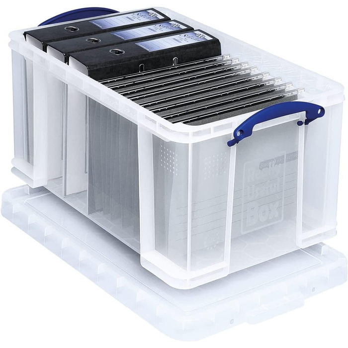 Really Useful Box 3 x 48 Liter - 60 x 40 x 31.5cm - transparent