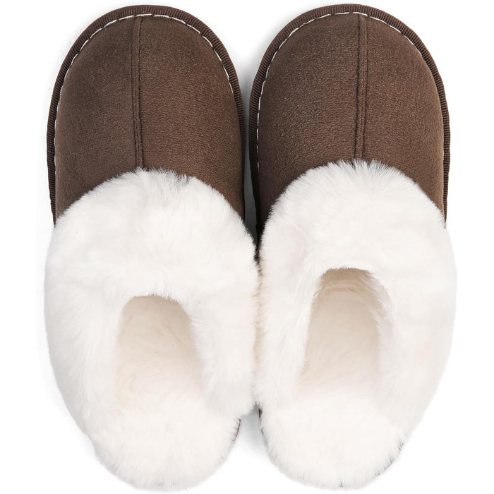 Тапочки халатні теплі, плюшеві, з піною пам'яті для дому та вулиці (жіночі/чоловічі)