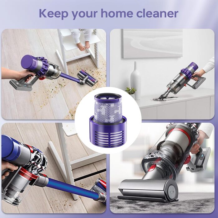 Фільтр для пилотяга Dyson V15 SV14 DV17 SV22 та V10, комплект 2 шт.