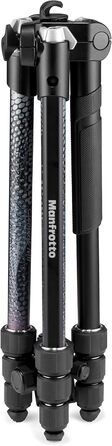 Штатив Manfrotto Element MII з алюмінію, чорний, 4 секції, BH - MKELMII4BK-BH