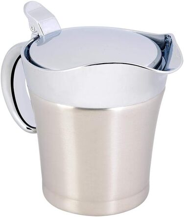 Thermo Sauce Pan, 450 ml/750 ml, 304 Stainless Steel, Double-Walled, Insulated, Sauce Pot, Kitchen Accessories 450 ml