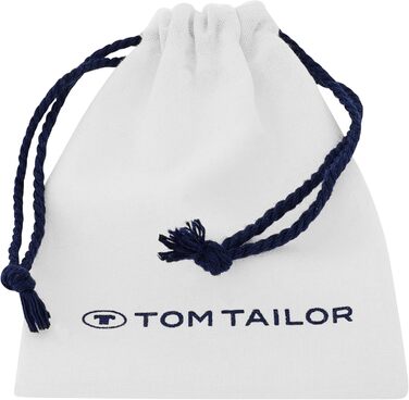 Браслет чоловічий Tom Tailor, сталь та шкіра, 20+1,5 см, чорний, 2100693 - ідеальний подарунок