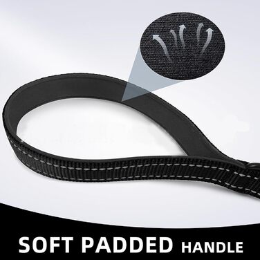 Автомобільний поводок для собак Yuiturt: безпечний, короткий, з відбиваючими елементами та ручкою