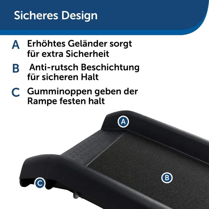 PetSafe Happy Ride Рампа для собак, телескопічна, XL, до 136 кг, нове покоління