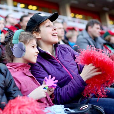 Навушники для захисту від шуму ProCase для дітей, 24dB NRR, складні, регульовані, фіолетові