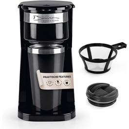 Еспресо-машина Barista Siebträger Slim: нержавіюча сталь, 20-барна помпу, термоблок, об'єм 800 мл, підігрівач чашок, чорно-срібна