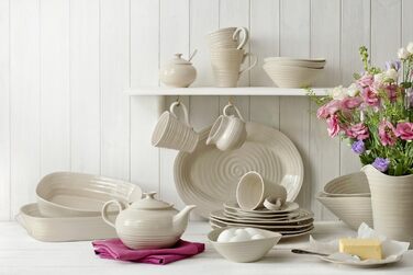 Portmeirion Sophie Conran Mug with Mulberry Design, Beige
