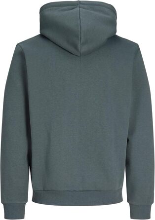 Чоловіча однотонна куртка-худі JACK & JONES Turbulence, розмір XS, стиль smart casual