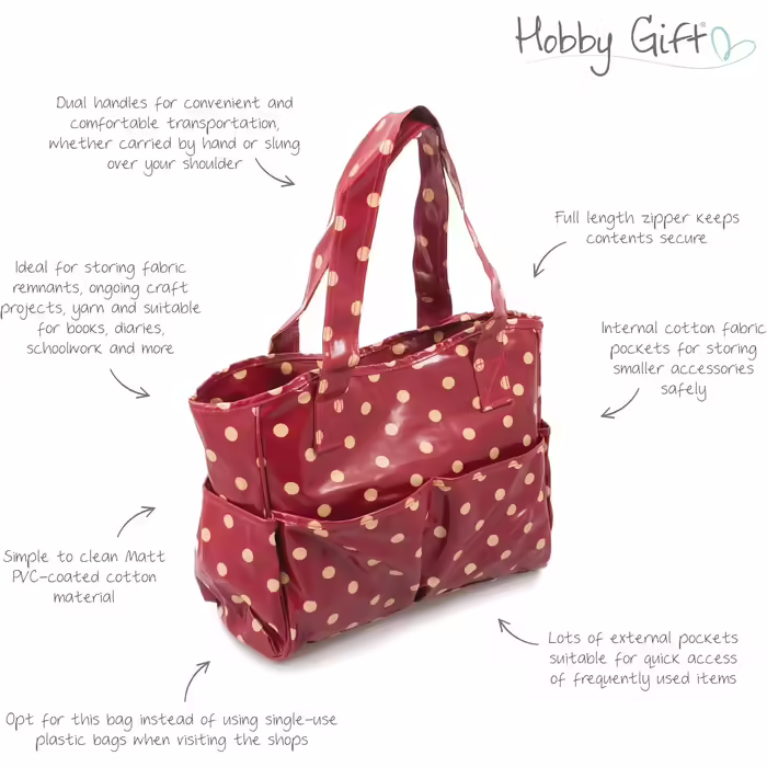 Crafting Kit, Cotton, (14 x 365 x 30cm, Red)