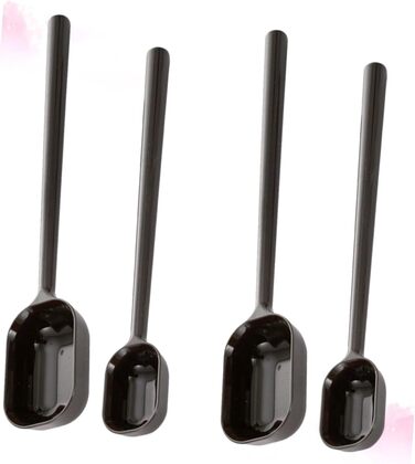 PRETYZOOM 4 Pack Bread Storage Bags Kitchen Salt Spice Stirring Containers For Dog Food Milk Powder Spoon Nested Measuring Cups Lightweight Measuring Spoons Teaspoons Coffee Stirring Stick Baby