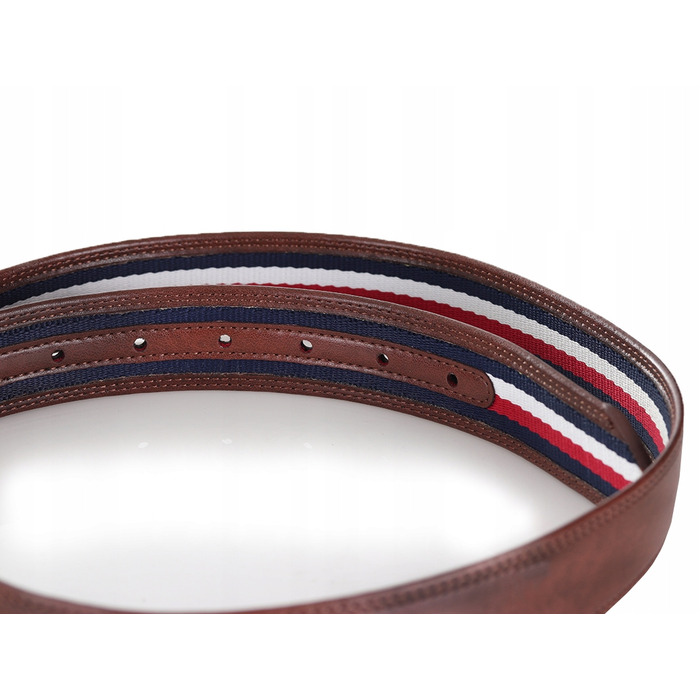 Двосторонній ремінь Tommy Hilfiger 4W1 11DI02E1BROWN 34/85 у подарунковій коробці