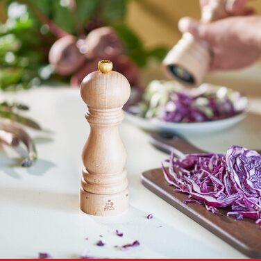 Набір для перцю та солі Peugeot Paris u'Select, 18 см - 6 ступенів помелу, механізм Zirlion, дерево PEFC, Made in France