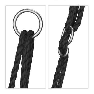 Relaxdays Bird Nest Swing 120cm