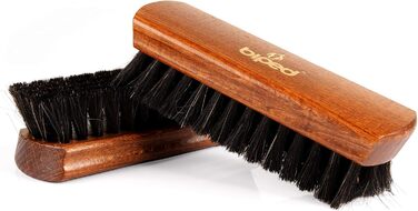 Biped 12-Piece Shoe Care Set for Smooth Leather – Wooden Shoe Brushes with Horsehair – Made in Germany – Classic Edition z2604