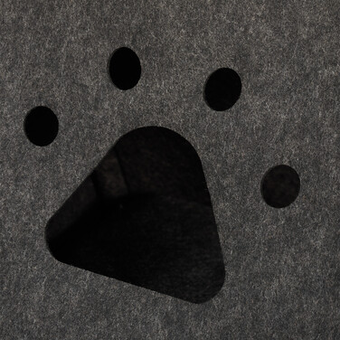 Relaxdays Felt Dog Tent