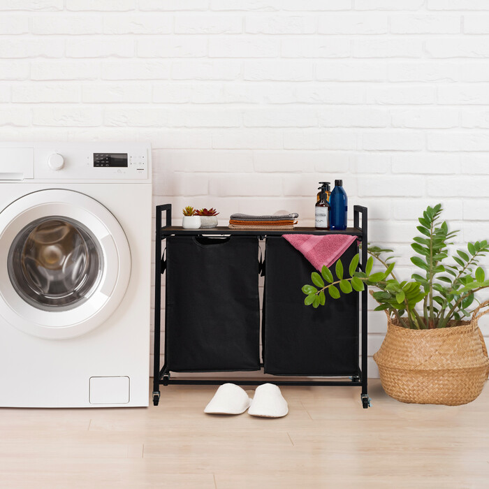 Relaxdays Laundry Basket Rack