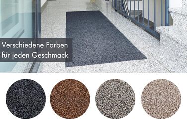 Килимок для дому Samson Sauberlaufmatte: миючий, антиковзкий, 40x60 см, бежевий (також 67x180 см, антрацит)