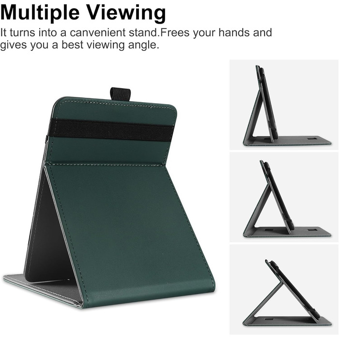 Чохол для Kindle/Kobo/Tolino/Pocketbook/Sony 6-6.8-7 дюймів, універсальний, з петлею, колір м'ята