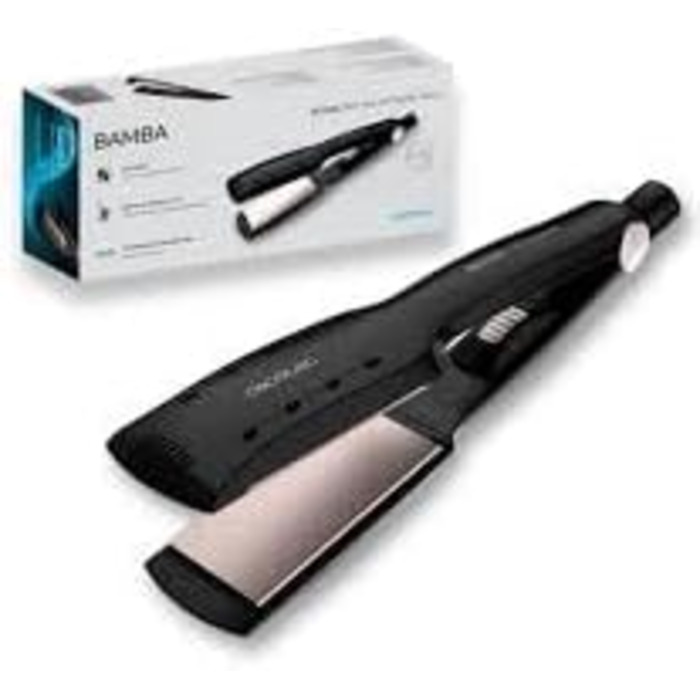Плойка Cecotec Ritualcare 900 Max з широкими пластинами, 55W, керамічне покриття з кератином та аргановою олією, іонізація, XL пластини, 3м кабель з поворотним з'єднанням