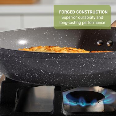 Набір посуду T-fal Revive Keramik, 12 предметів, антипригарне керамічне покриття, сірий