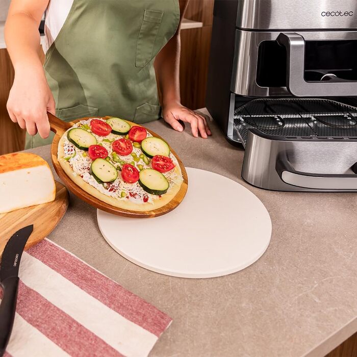 Фритюрниця Cecotec Cecofry DuoLevel 10000: 10 л, 2 контейнери, вертикальний дизайн, сенсорний екран, нержавіюча сталь